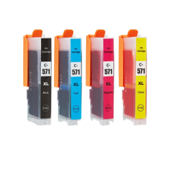 Zestaw tuszy INQ 571 do drukarek Canon MG6850 / MG6851 - zamienniki